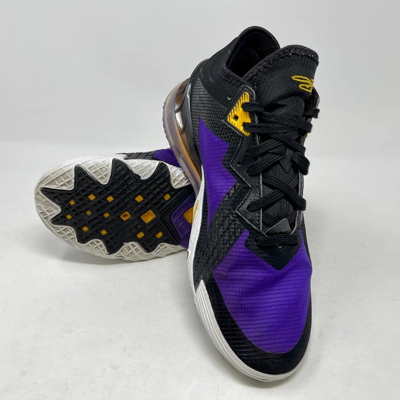 Nike Lebron 18 Low ACG Terra Purple Black White Mens 9 1/2 S1195-2005 - Picture 8 of 15